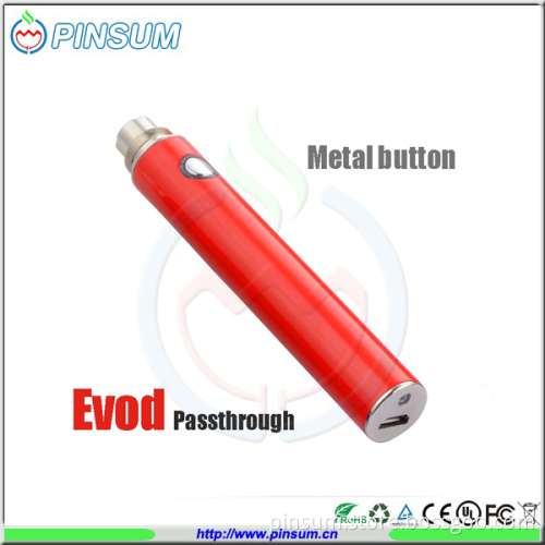 2014 Electronic Cigarette Long Battery Huge Vapor Evod Passthrough